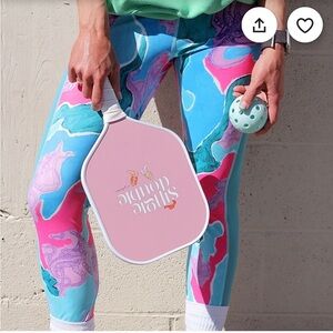 New!  Colorful Octo Leggings for tennis and pickle ball